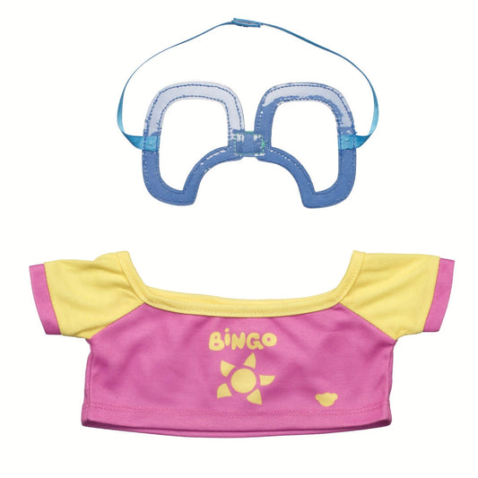 Bingo Swim Shirt &amp; Goggle Set | Build-A-Bear - US 9878