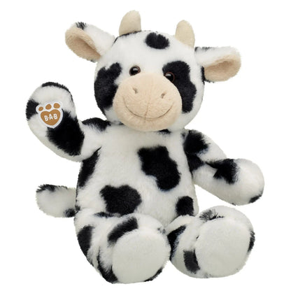 Cuddly Cow Stuffed Animal Overalls Gift Set | Build-A-Bear® - US 4238