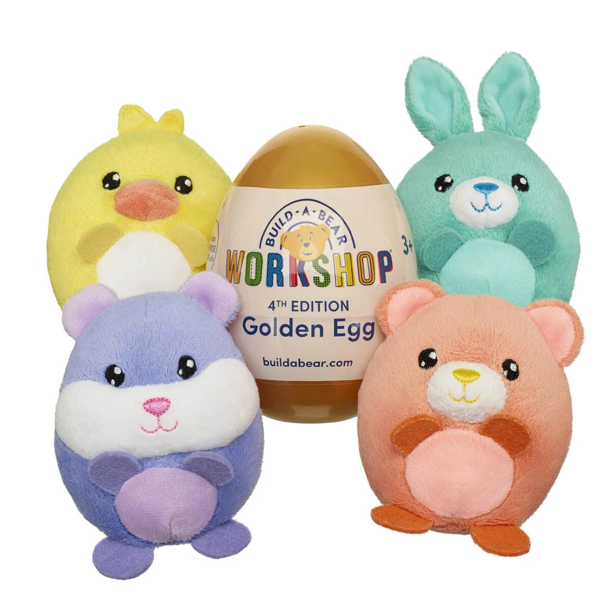 4th Edition Golden Egg - Includes 1 Surprise Mini Plush | Build-A-Bear® - US 5237