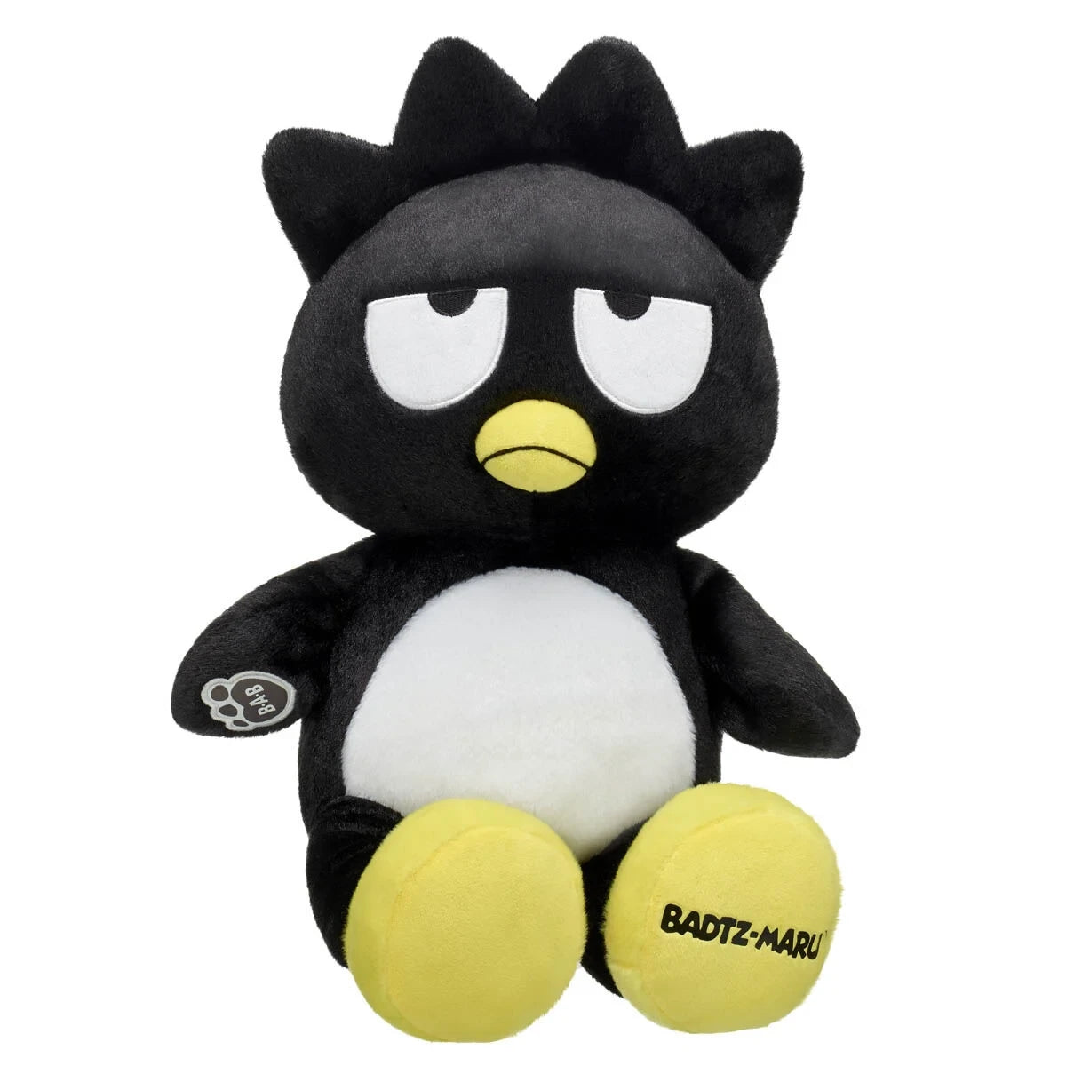 Sanrio® Hello Kitty® and Friends Badtz-maru™ Plush with Overalls| Build-A-Bear® - US 5265