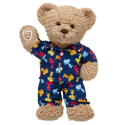 Timeless Teddy Bear &amp; Peanuts® Snoopy Pajamas | Build-A-Bear® - US 3220
