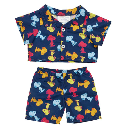 Timeless Teddy Bear &amp; Peanuts® Snoopy Pajamas | Build-A-Bear® - US 5717