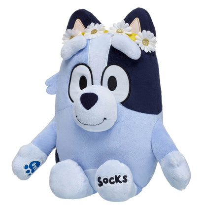 Socks Plush Puppy w/ Flower Crown | Build-A-Bear - US 7112