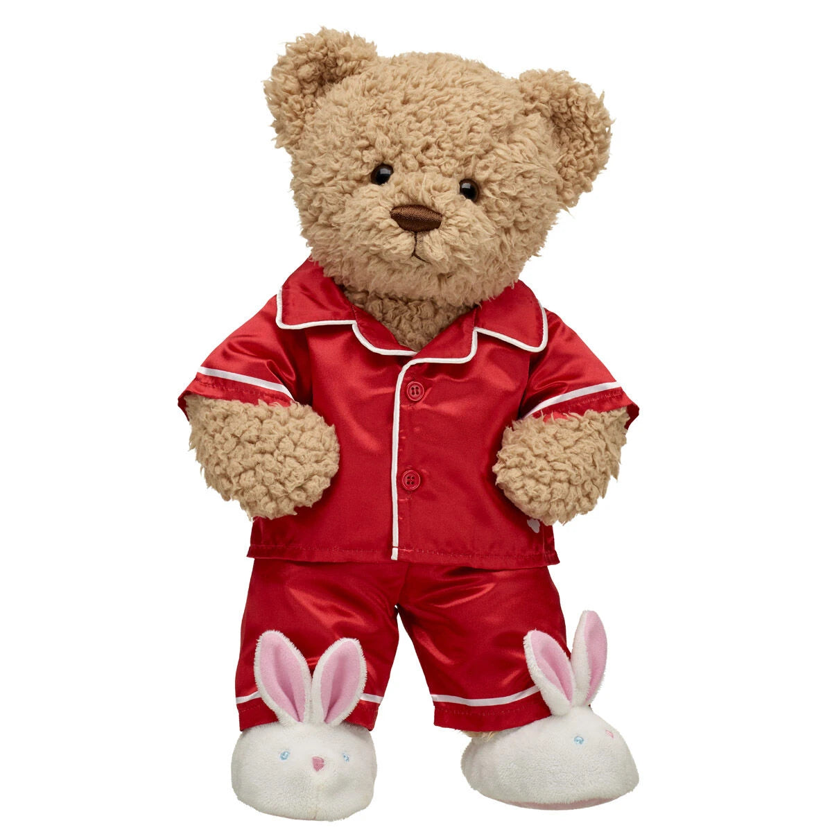Timeless Teddy Bear Red Satin Pajama Gift Set| Build-A-Bear® - US 5893