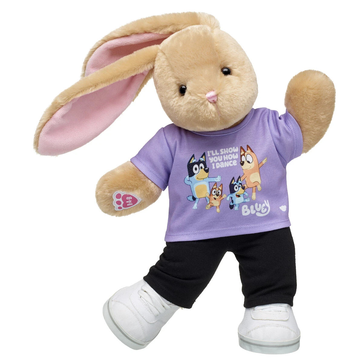 Pawlette™ Bunny Plush Bluey Dance Gift Set | Build-A-Bear® - US 8160
