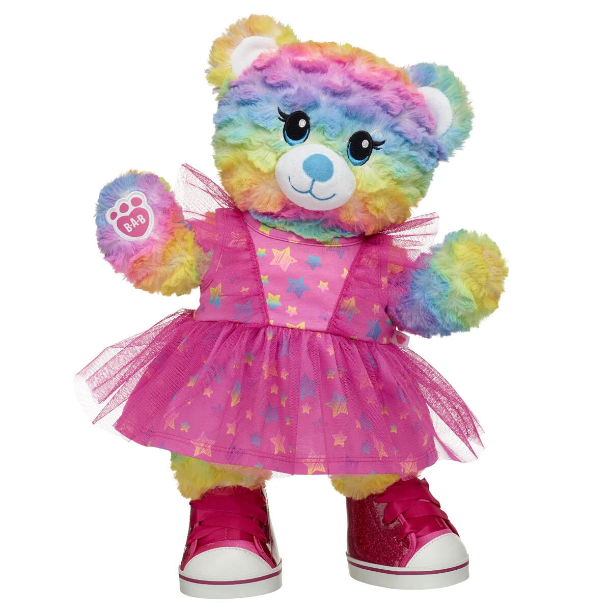 Rainbow Party Teddy Bear Star Dress Gift Set | Build-A-Bear® - US 9785
