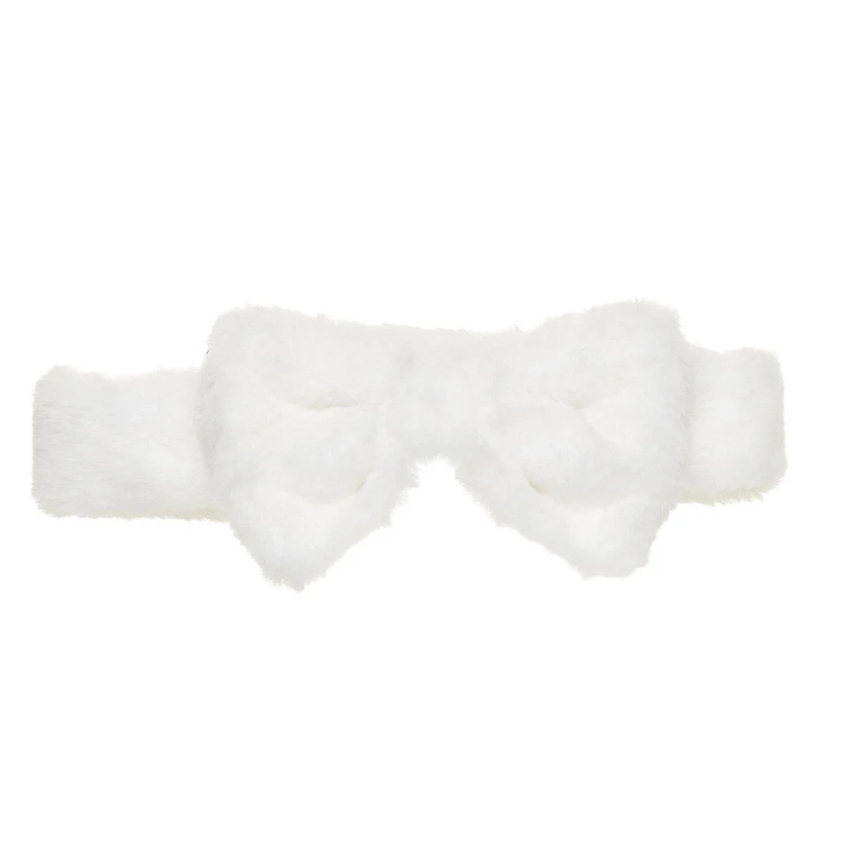 White Plush Bow Headwrap for Plush Toys | Build-A-Bear® - US 7785