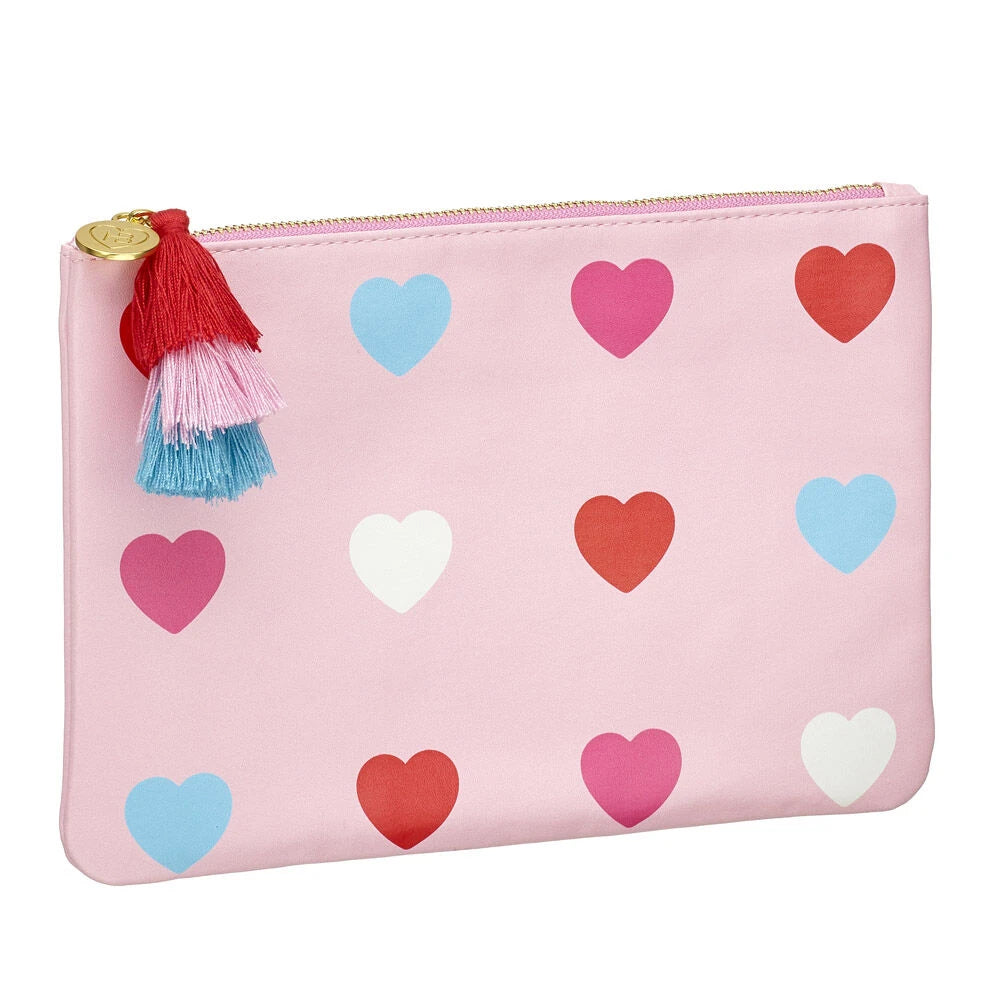 Pink Hearts Cosmetic Pouch for Stuffed Animals | Build-A-Bear® - US 9762