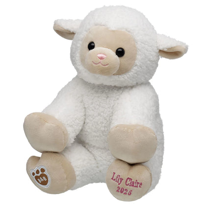 Embroidered Lamb Stuffed Animal | Build-A-Bear - US 8939