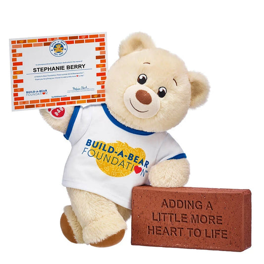 Build-A-Bear Foundation Deluxe Commemorative Brick - US 3513