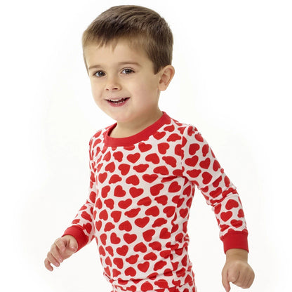 Build-A-Bear Pajama Shop™ Red Hearts PJ Top - Toddler and Youth - US 1784