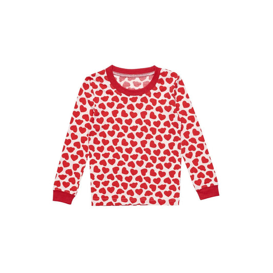 Build-A-Bear Pajama Shop™ Red Hearts PJ Top - Toddler and Youth - US 2430