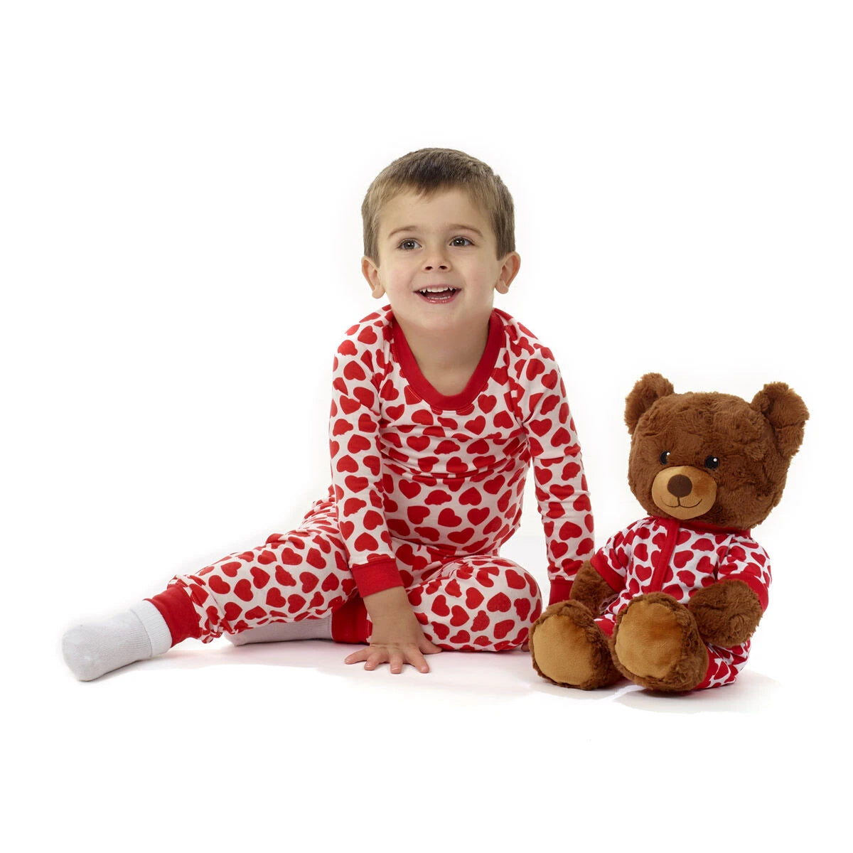 Build-A-Bear Pajama Shop™ Red Hearts PJ Top - Toddler and Youth - US 1784