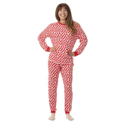 Build-A-Bear Pajama Shop™ Red Hearts PJ Top - Adult - US 7343