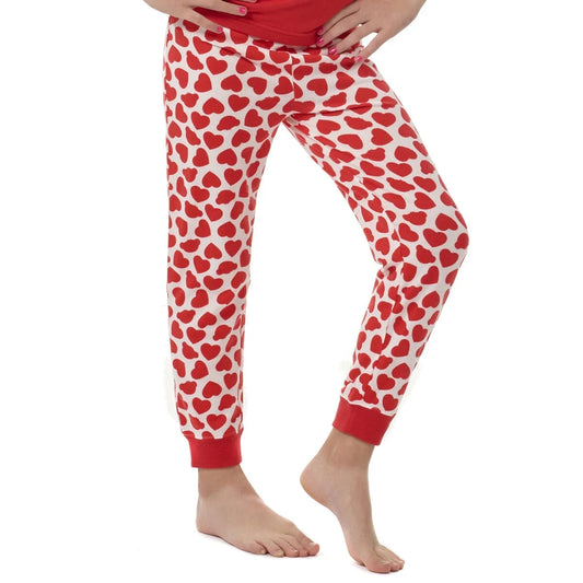 Build-A-Bear Pajama Shop™ Red Hearts PJ Pants - Toddler and Youth - US 4936