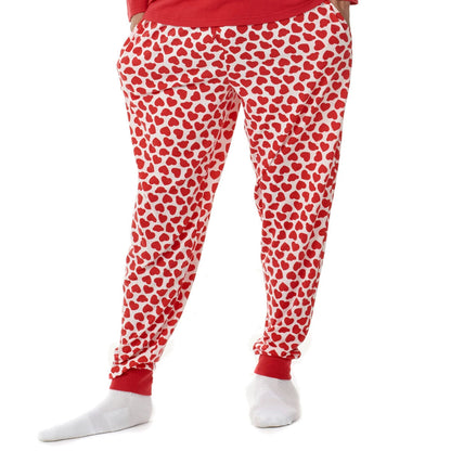Build-A-Bear Pajama Shop™ Red Hearts PJ Pants - Adult - US 3181