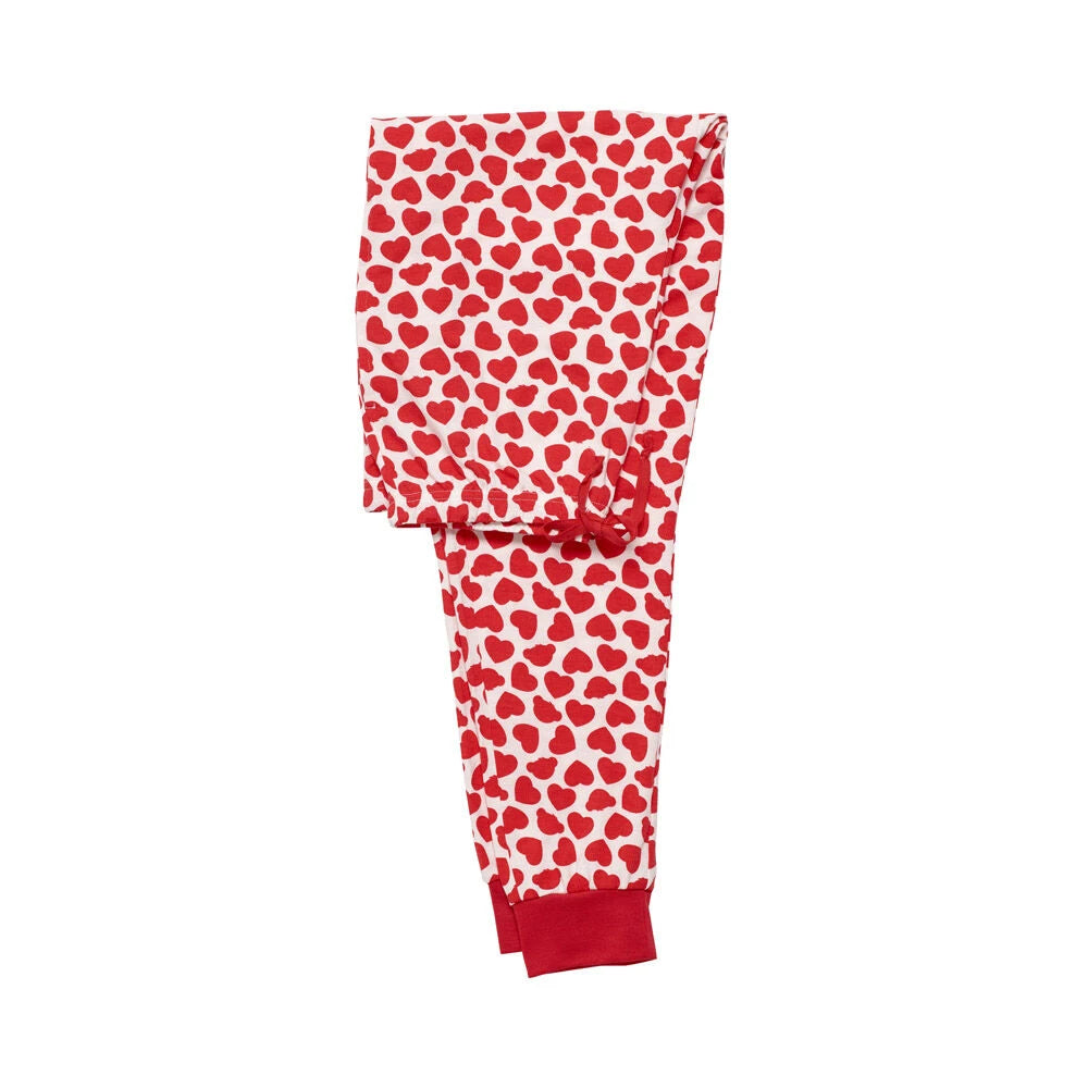 Build-A-Bear Pajama Shop™ Red Hearts PJ Pants - Adult - US 3181