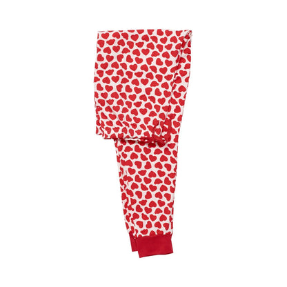 Build-A-Bear Pajama Shop™ Red Hearts PJ Pants - Adult - US 3181