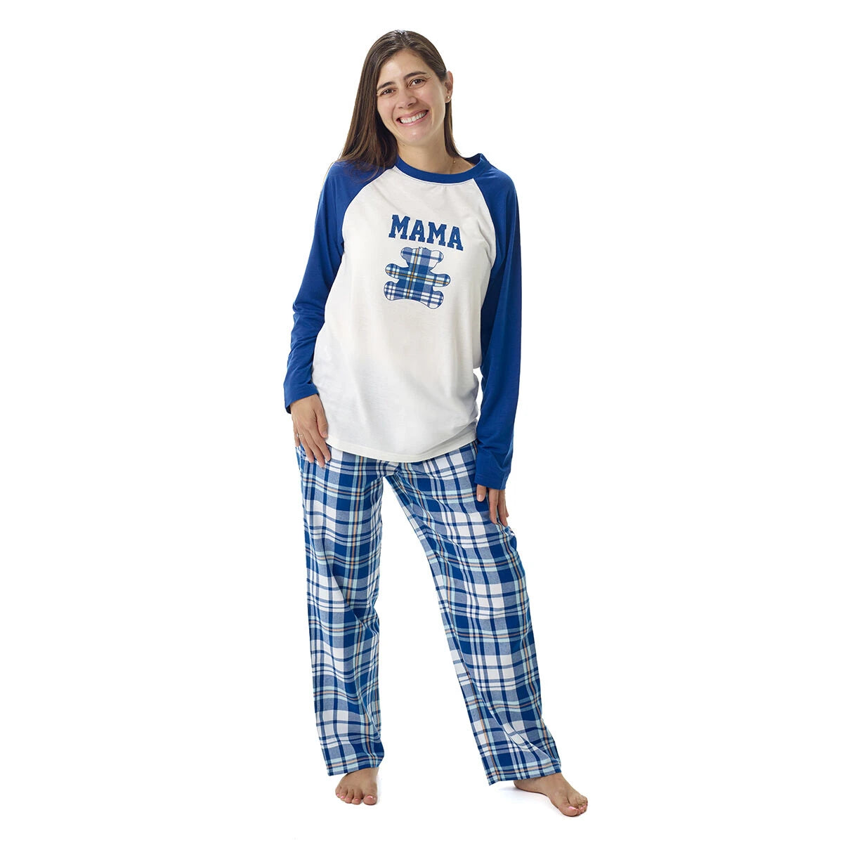 Build-A-Bear Pajama Shop™ Mama Bear Raglan Top - Adult - US 7042