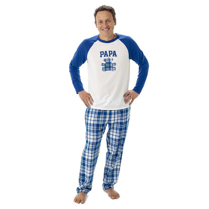 Build-A-Bear Pajama Shop™ Blue Plaid Pants - Adult - US 6336