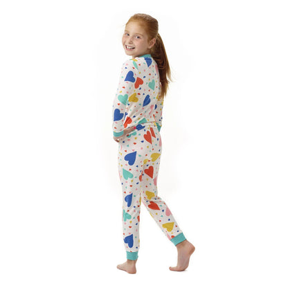Build-A-Bear Pajama Shop™ Colorful Hearts PJ Top - Toddler and Youth - US 8473