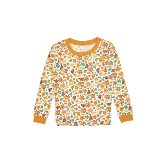 Build-A-Bear Pajama Shop™ Fall Print Top - Toddler &amp; Youth - US 3054