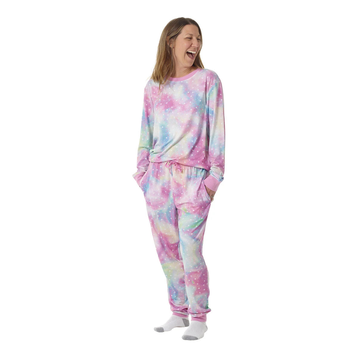Build-A-Bear Pajama Shop™ Rainbow Galaxy Top - Adult - US 2570