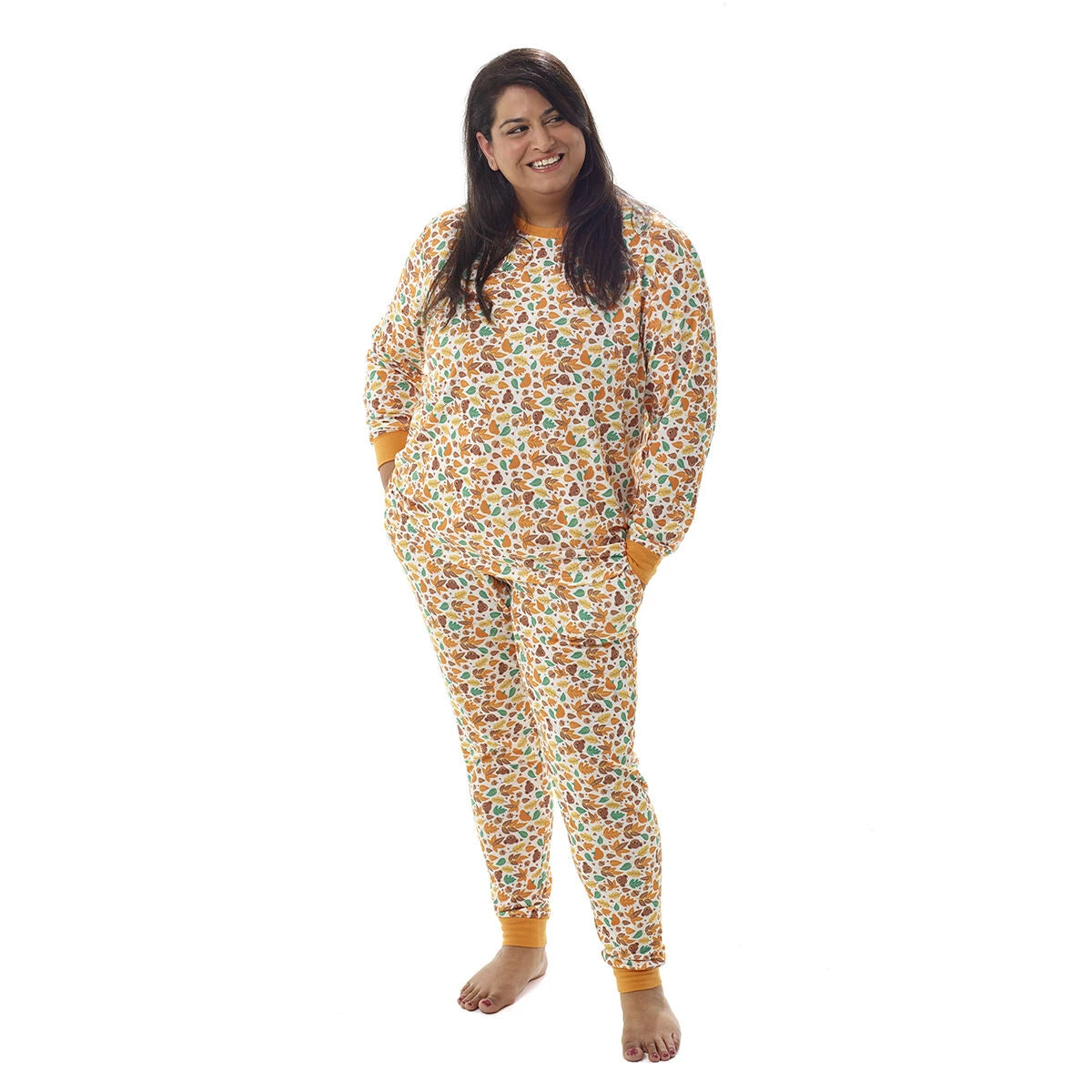 Build-A-Bear Pajama Shop™ Fall Print Pants - Adult - US 1036