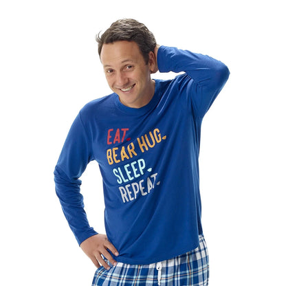 Build-A-Bear Pajama Shop™ Eat Sleep Repeat Top - Adult - US 1673