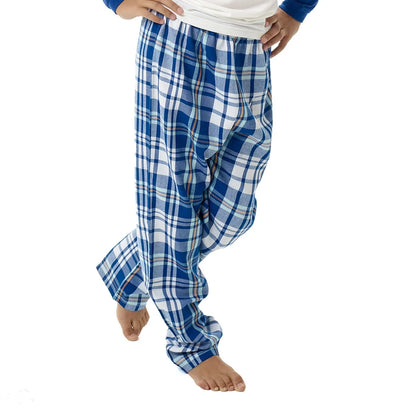 Build-A-Bear Pajama Shop™ Blue Plaid Pants - Toddler &amp; Youth - US 5172