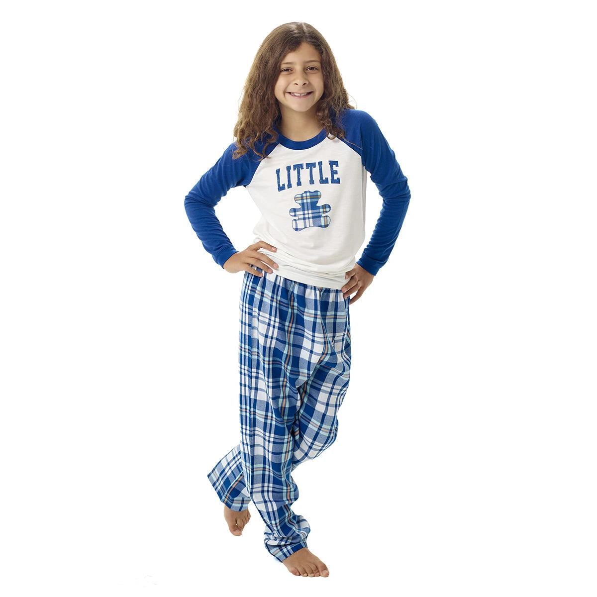 Build-A-Bear Pajama Shop™ Blue Plaid Pants - Toddler &amp; Youth - US 5172