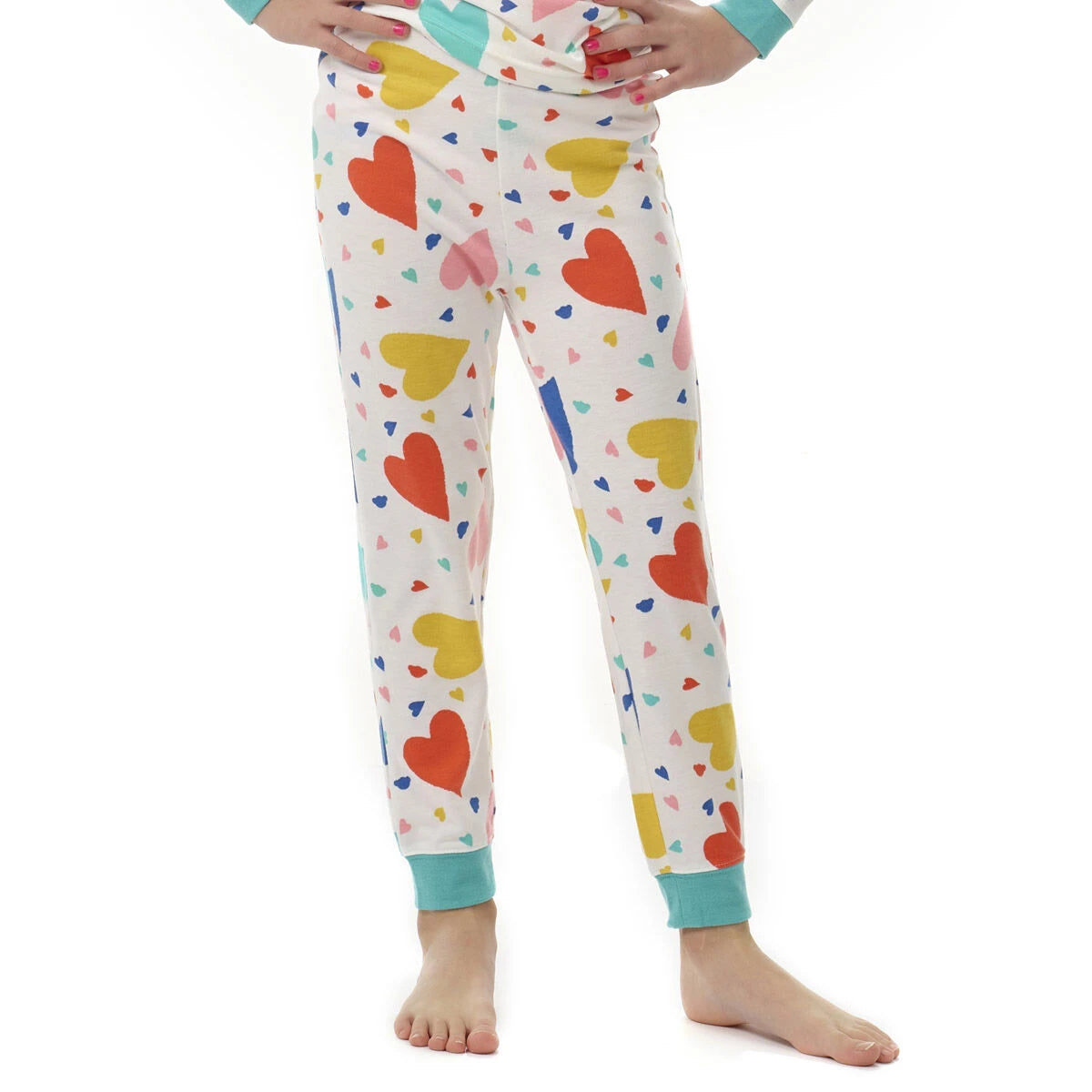 Build-A-Bear Pajama Shop™ Colorful Hearts PJ Pants - Toddler and Youth - US 5748