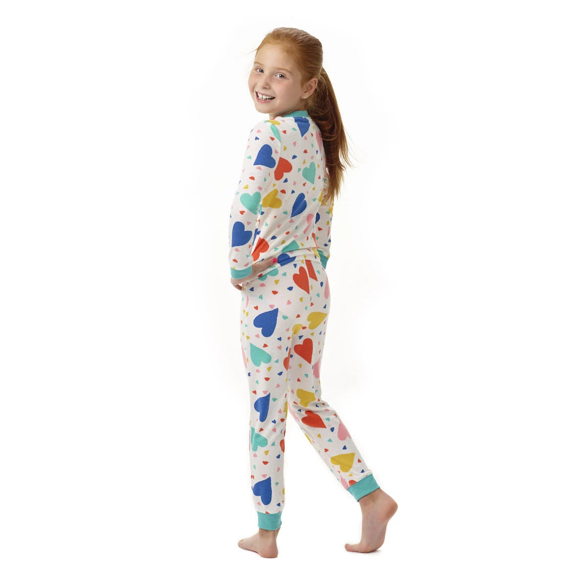 Build-A-Bear Pajama Shop™ Colorful Hearts PJ Pants - Toddler and Youth - US 4834