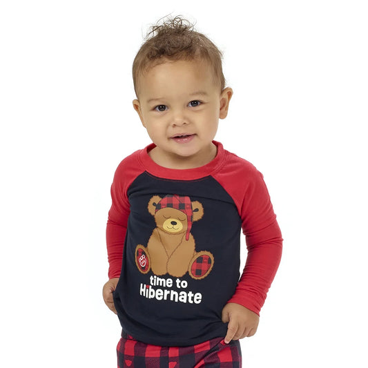 Build-A-Bear Pajama Shop™ Time to Hibernate Top - Toddler &amp; Youth - US 2543