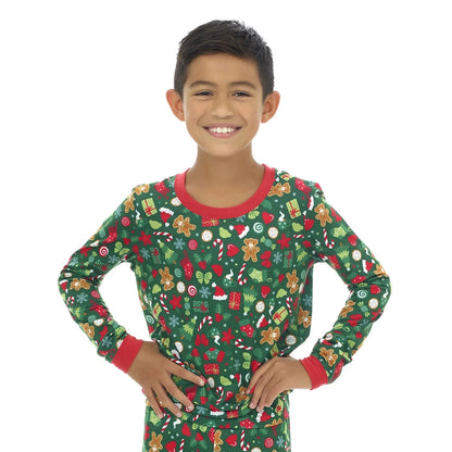 Build-A-Bear Pajama Shop™ Holiday Print Top - Toddler &amp; Youth - US 3196