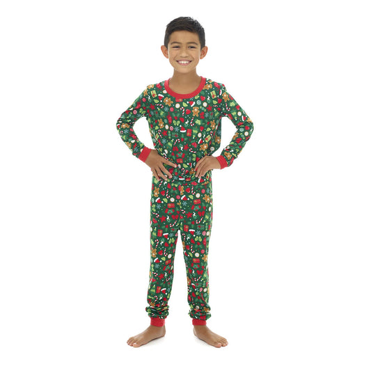 Build-A-Bear Pajama Shop™ Holiday Print Top - Toddler &amp; Youth - US 2401