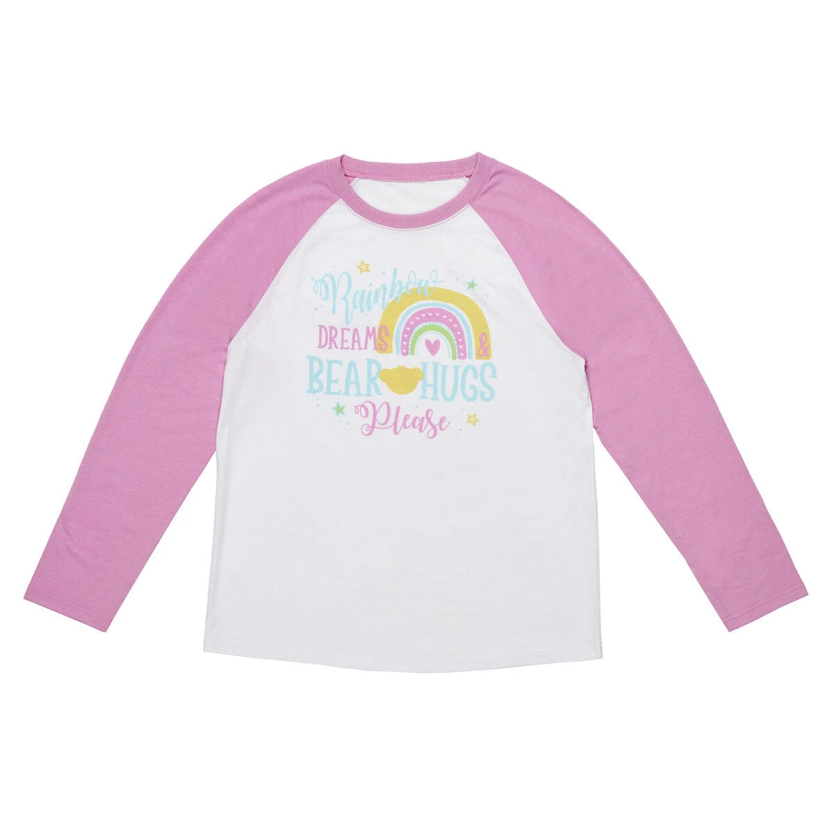 Build-A-Bear Pajama Shop™ Rainbow Dreams &amp; Bear Hugs Please PJ Top - Adult - US 9920