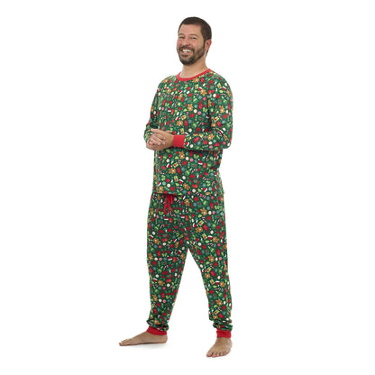 Build-A-Bear Pajama Shop™ Holiday Print Top - Adult - US 8258