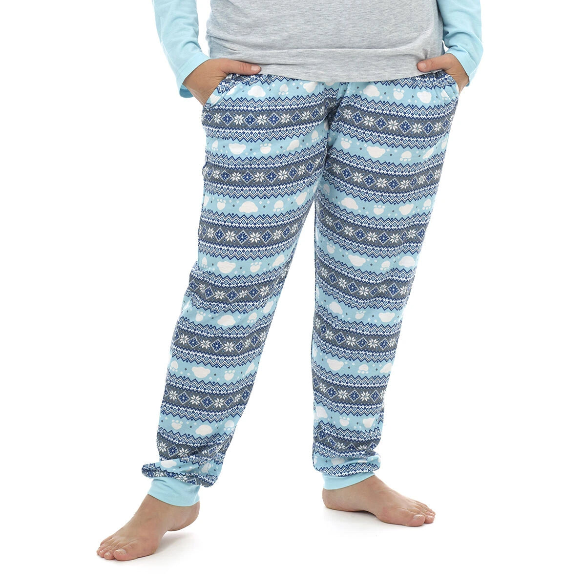 Build-A-Bear Pajama Shop™ Winter Fair Isle Pants - Adult - US 5078