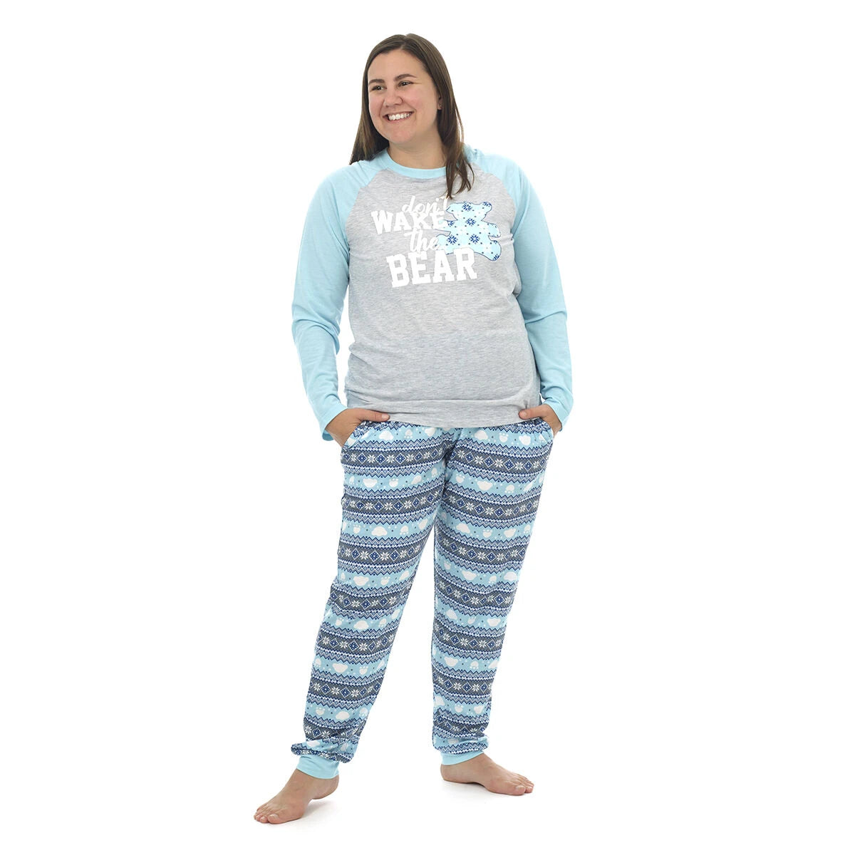 Build-A-Bear Pajama Shop™ Winter Fair Isle Pants - Adult - US 7062