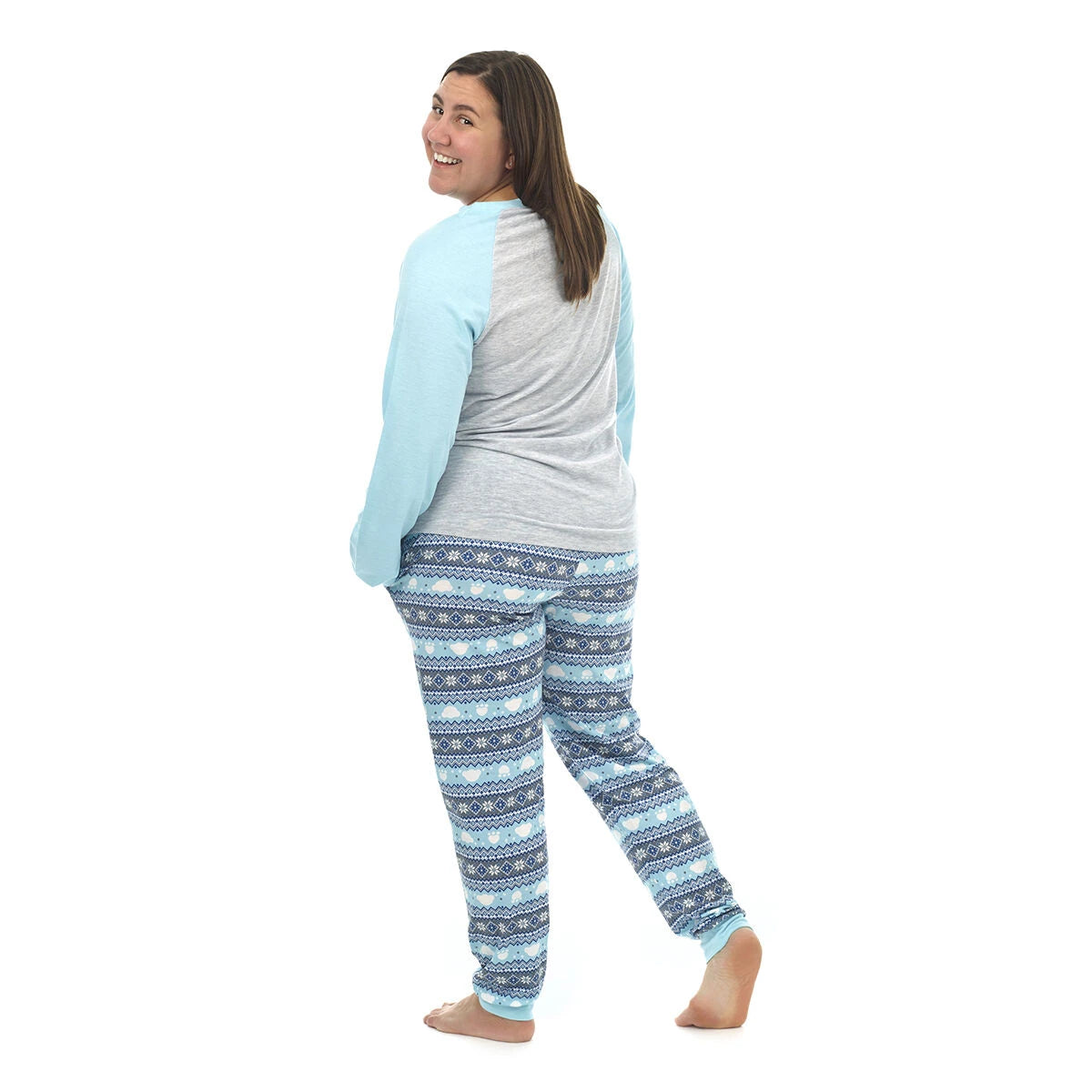 Build-A-Bear Pajama Shop™ Winter Fair Isle Pants - Adult - US 7062