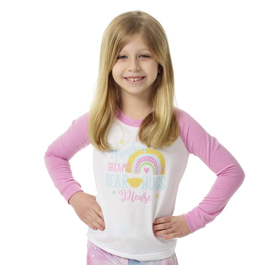 Build-A-Bear Pajama Shop™ Rainbow Dreams &amp; Bear Hugs Please PJ Top - Toddler &amp; Youth - US 2824