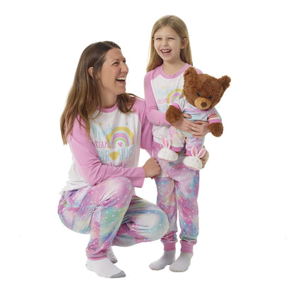 Build-A-Bear Pajama Shop™ Rainbow Dreams &amp; Bear Hugs Please PJ Top - Toddler &amp; Youth - US 2824