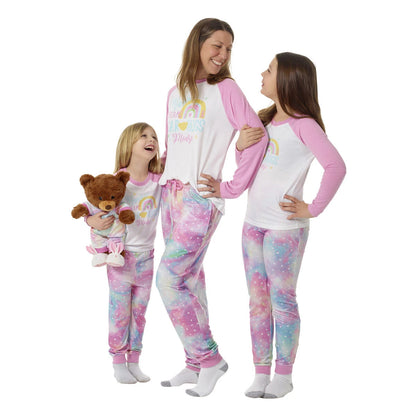 Build-A-Bear Pajama Shop™ Rainbow Galaxy Joggers - Toddler &amp; Youth - US 9863