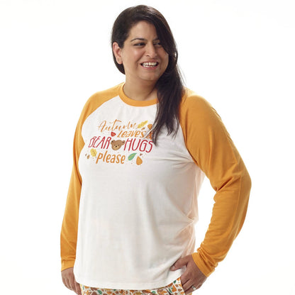Build-A-Bear Pajama Shop™ Autumn Leaves Top - Adult - US 2264
