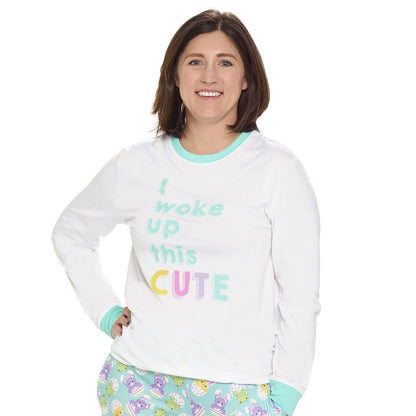 Build-A-Bear Pajama Shop™ "I Woke Up This Cute" PJ Top - Adult - US 1884