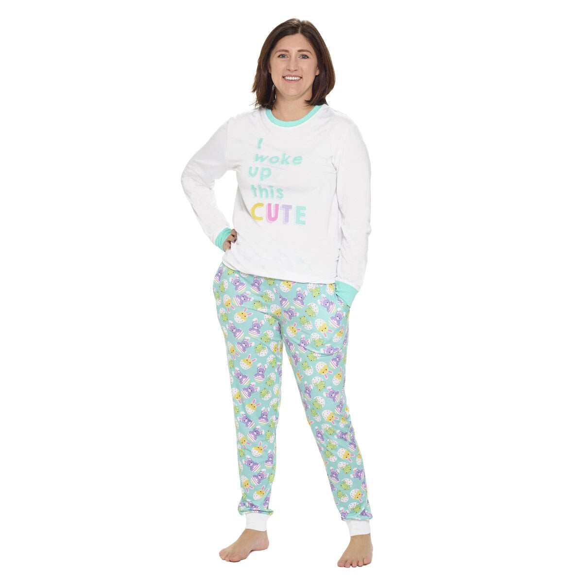 Build-A-Bear Pajama Shop™ "I Woke Up This Cute" PJ Top - Adult - US 1884