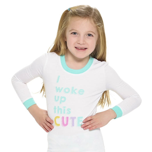 Build-A-Bear Pajama Shop™ "I Woke Up This Cute" PJ Top - Toddler and Youth - US 2406