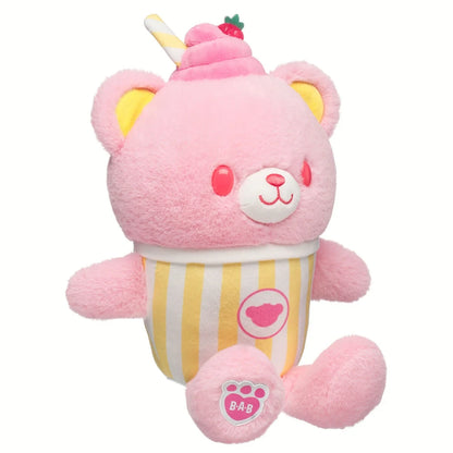 Strawberry Lemonade Bear Slushie Plushie | Build-A-Bear - US 7956