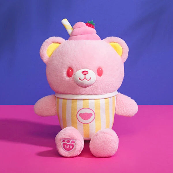 Strawberry Lemonade Bear Slushie Plushie | Build-A-Bear - US 2116
